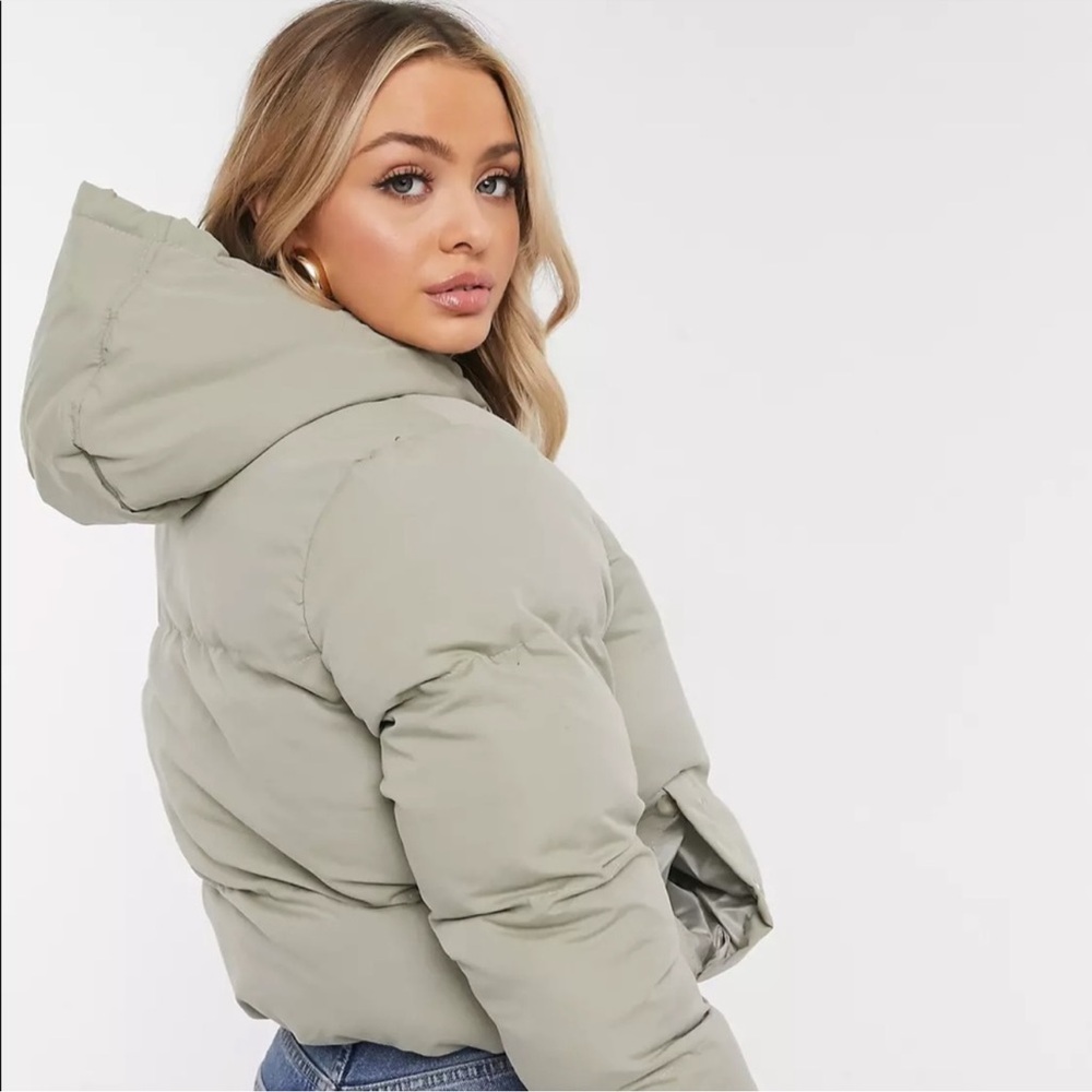 Brave Soul ASOS Fernie Puffer Jacket - Picture 2 of 15